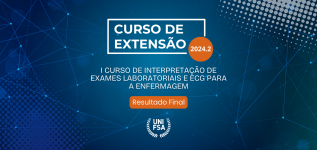 I Curso de Interpretação de Exames Laboratoriais e ECG para a Enfermagem da teoria à prática - Resultado Final