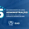 Nota 5 Administração EAD