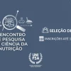 VI Encontro  de Pesquisa  em Ciência da Nutrição Seleção de Monitores
