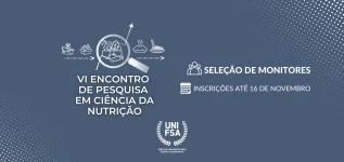 VI Encontro  de Pesquisa  em Ciência da Nutrição Seleção de Monitores
