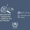 VI Encontro  de Pesquisa  em Ciência da Nutrição